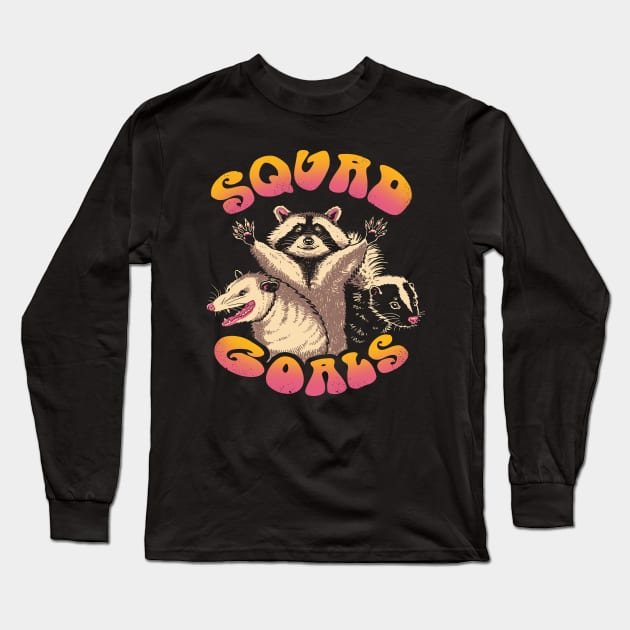 Forbidden Squad Long Sleeve T-Shirt by Vincent Trinidad Art